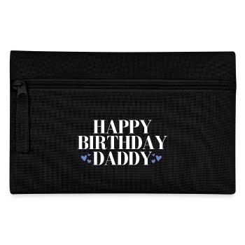 Joyeux anniversaire Papa personne préférée - Trousse - noir - Devant