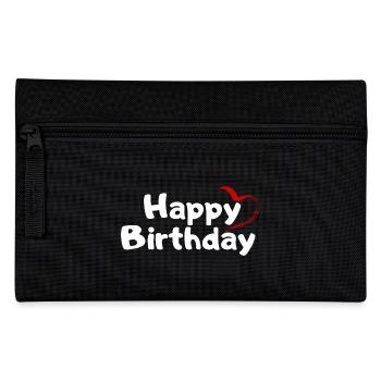 Happy Birthday Birthday Greeting Birthday Gift - Pencil Case - black - Front