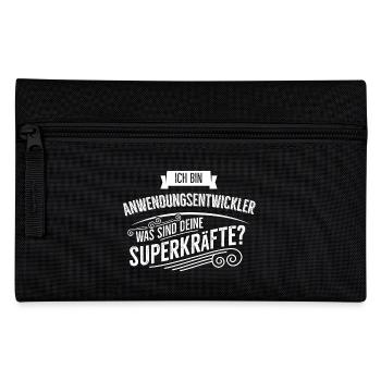 Anwendungsentwickler - Federtasche - Schwarz - Vorne