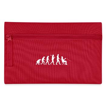Gamer Evolution Shirt· Videospiele · Computer - Federtasche - Rot - Vorne