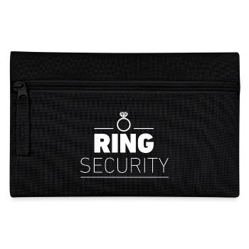 JGA Ring Security JGA Junggesellinnenabschied - Federtasche - Schwarz - Vorne