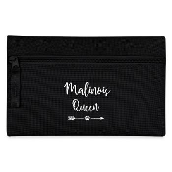 Malinois Geschenk - Federtasche - Schwarz - Vorne