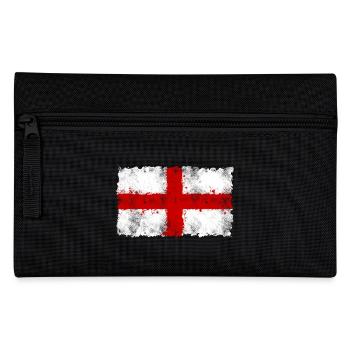 England flag, England flag, England, - Pencil Case - black - Front
