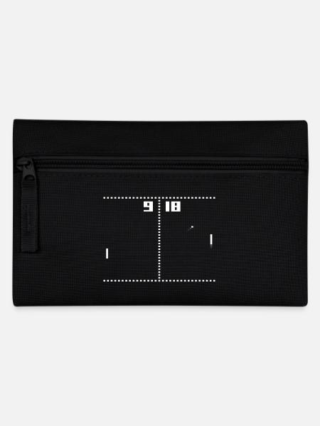Old tennis videogame - Trousse - noir