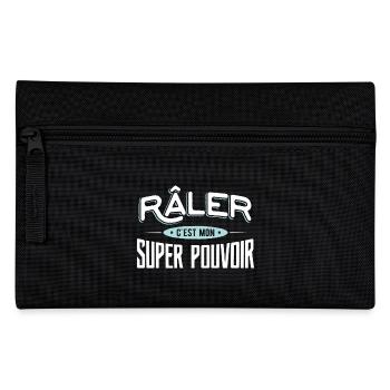 Râler super pouvoir drole - Trousse - noir - Devant
