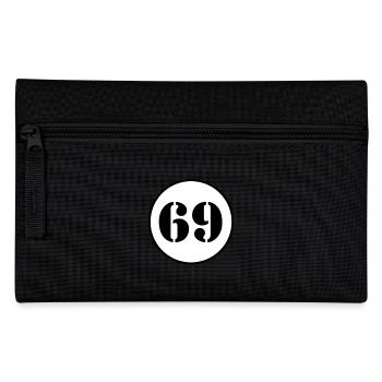 NUMBER 69 Sixty-nine Birthday Gift - Pencil Case - black - Front