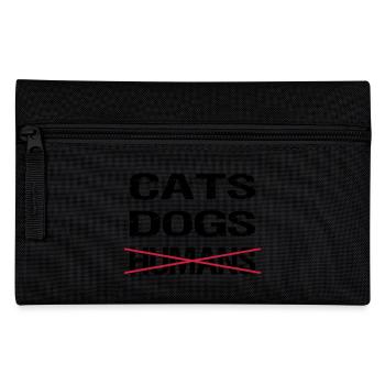CHATS CHIENS - Trousse - noir - Devant