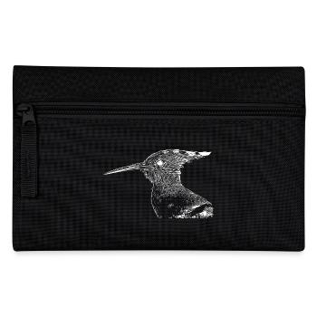 Hoopoe Bird - Trousse - noir - Devant