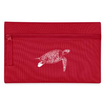 turtle - Pencil Case - red - Front