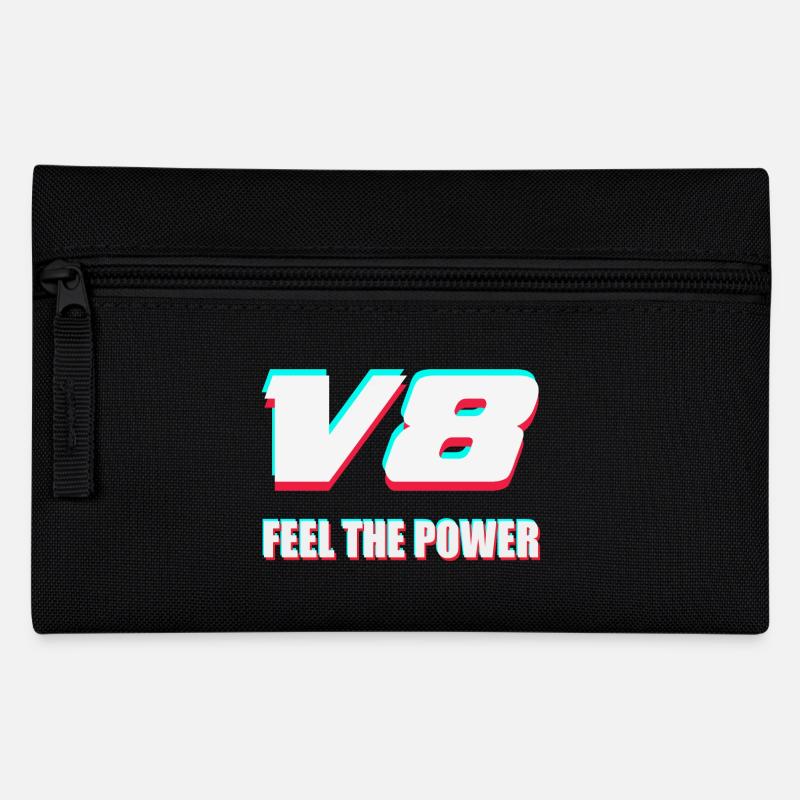 V8 - Pencil Case - black