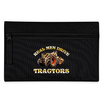 Tractor - Pencil Case - black - Front