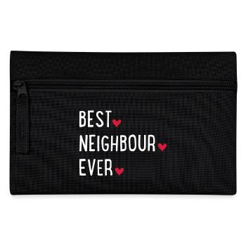 best neighbour ever - Pencil Case - black - Front