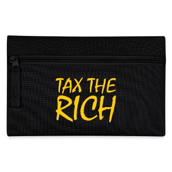 Tax the rich - Trousse - noir - Devant