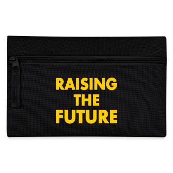 Raising the future - Federtasche - Schwarz - Vorne