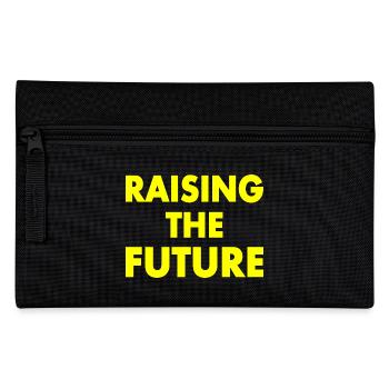 Raising the future - Federtasche - Schwarz - Vorne