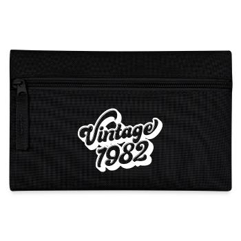 Millésime 1982, 40 ans, cadeau de 40e anniversaire - Trousse - noir - Devant
