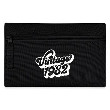 Millésime 1982, 40 ans, cadeau de 40e anniversaire - Trousse - noir - Devant