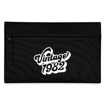 Millésime 1982, 40 ans, cadeau de 40e anniversaire - Trousse - noir - Devant