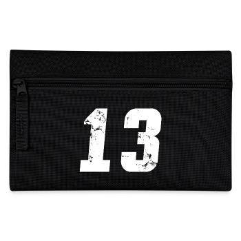 Cooles Geschenk zum 13. Geburtstag von 13 - 13 Jahren - Federtasche - Schwarz - Vorne