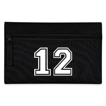 12 - Federtasche - Schwarz - Vorne
