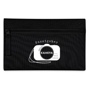 Fotograf fotografieren - Federtasche - Schwarz - Vorne