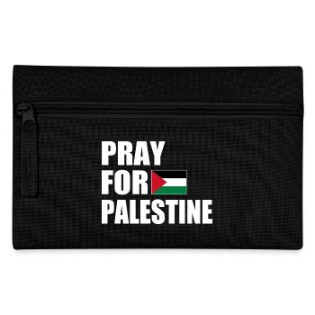 Pray for palestine - Trousse - noir - Devant