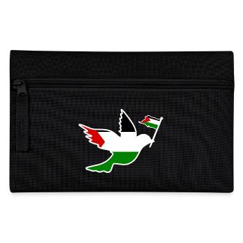 Free palestine - Trousse - noir - Devant