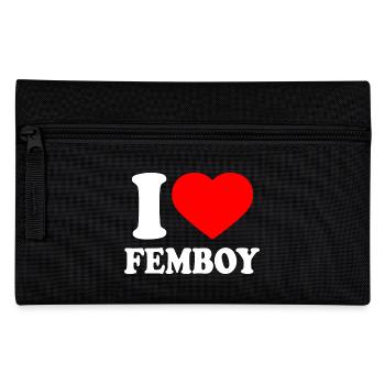 I love femboy - Trousse - noir - Devant