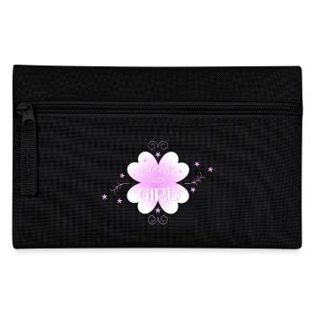 baby girl - Federtasche - Schwarz - Vorne