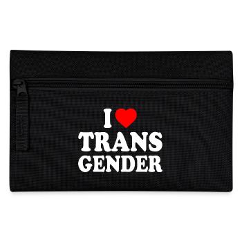 I love transgender trans - Trousse - noir - Devant