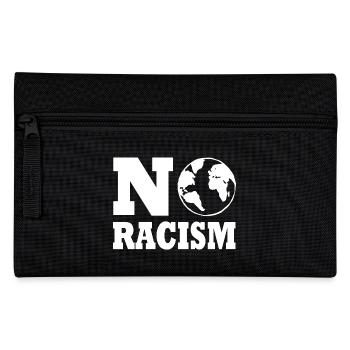 No racism - Federtasche - Schwarz - Vorne