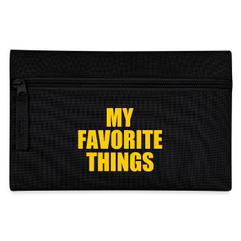 my favorite things - Federtasche - Schwarz - Vorne