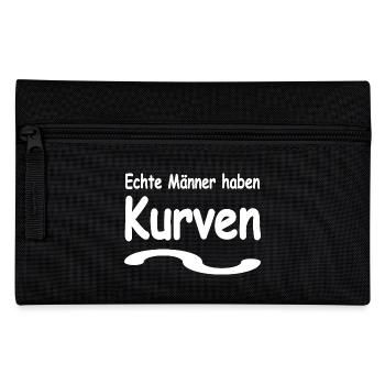 Männer - Federtasche - Schwarz - Vorne