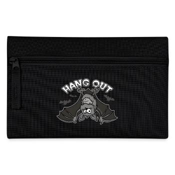 Hang out Fledermaus - Federtasche - Schwarz - Vorne