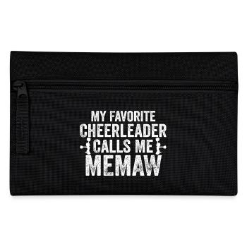My Favorite Cheerleader Calls Me Memaw - Trousse - noir - Devant