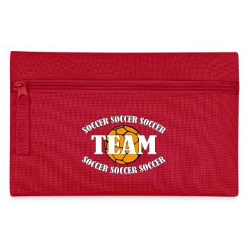 ÉQUIPE DE FOOTBALL - Trousse - rouge - Devant