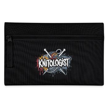 Passion pour le tricot - Trousse - noir - Devant