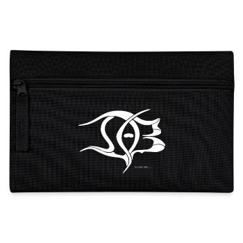 DAB Logo Weiß - Federtasche - Schwarz - Vorne