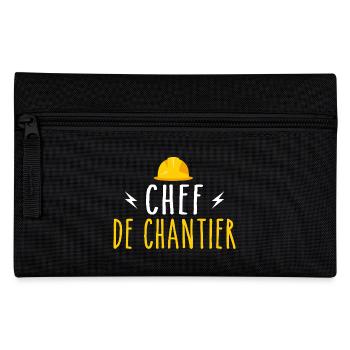 Bauleiter - Federtasche - Schwarz - Vorne