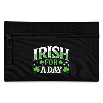 Irlandais d’un jour - Shamrock - Irlande - Trousse - noir - Devant