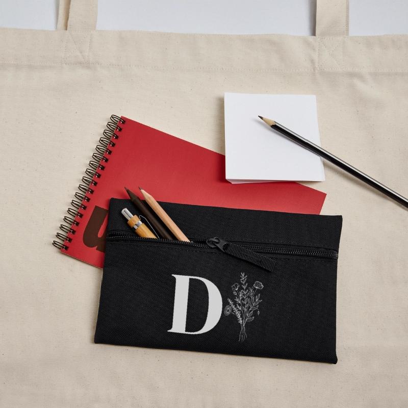Lette d fleurs minimalistes Trousse
