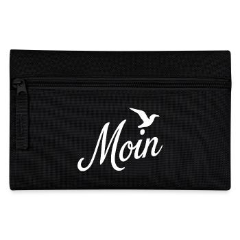 Moin Möwe - Federtasche - Schwarz - Vorne
