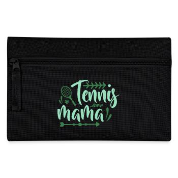Tennis Vintage Rétro Joueur de Tennis Sport Hobby - Trousse - noir - Devant