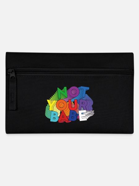 NOT YOUR BABE - Trousse - noir