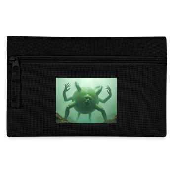 Hundun, formless chaos god of Chinese mythology - Pencil Case - black - Front