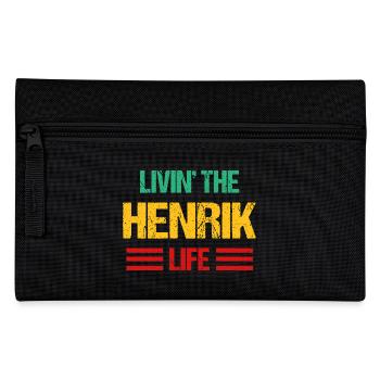 Henrik - Federtasche - Schwarz - Vorne