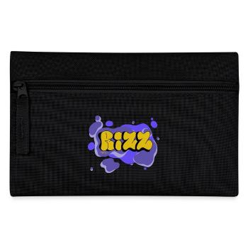 Rizz - Calypso Blous - Federtasche - Schwarz - Vorne