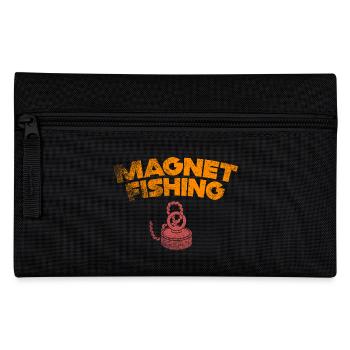 Aimant de pêche en néodyme pour pêcheur magnétique - Trousse - noir - Devant