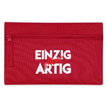 Only not well-behaved pun - Pencil Case - red - Front