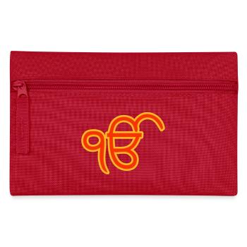 Ek Onkar - Federtasche - Rot - Vorne